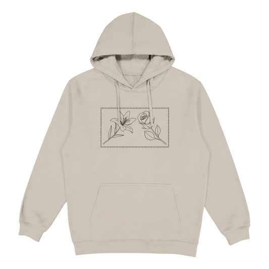 Two Flowers Hoodie