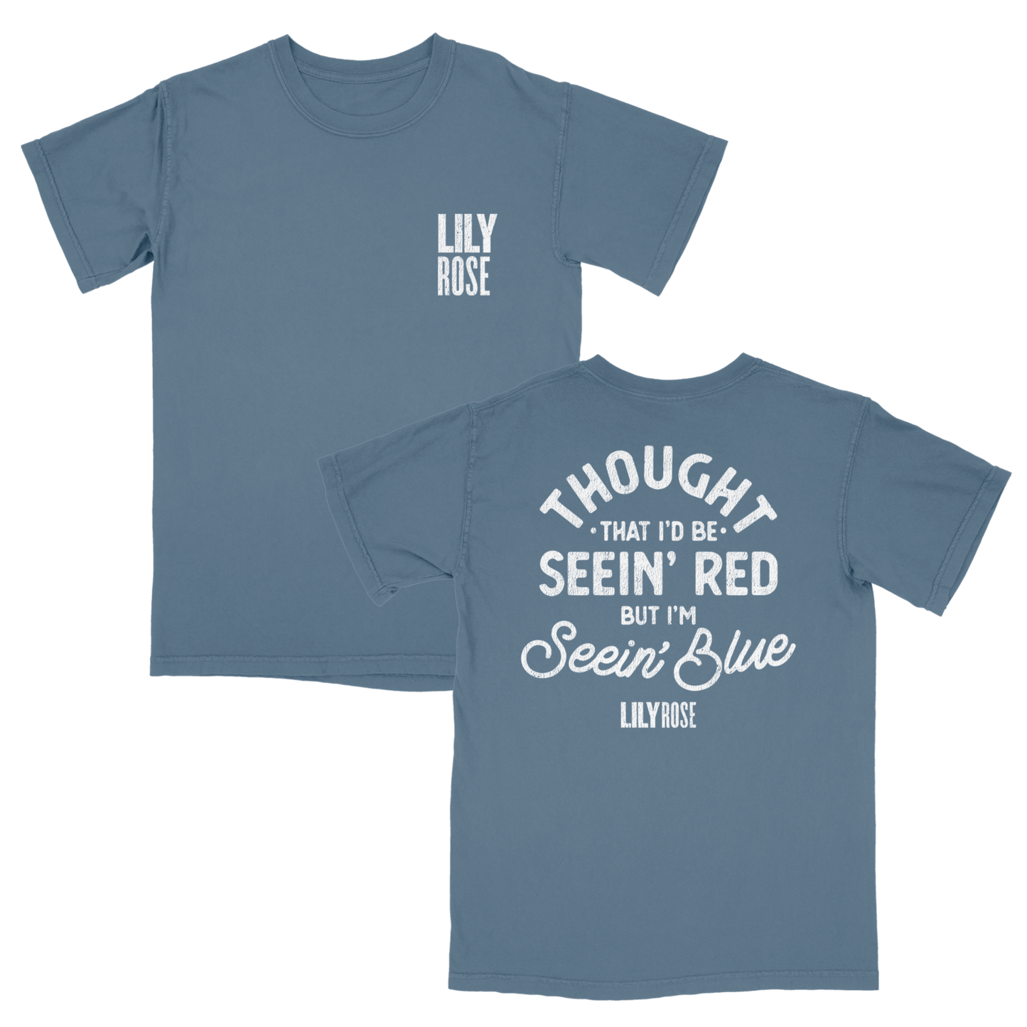 Seein' Blue Tee
