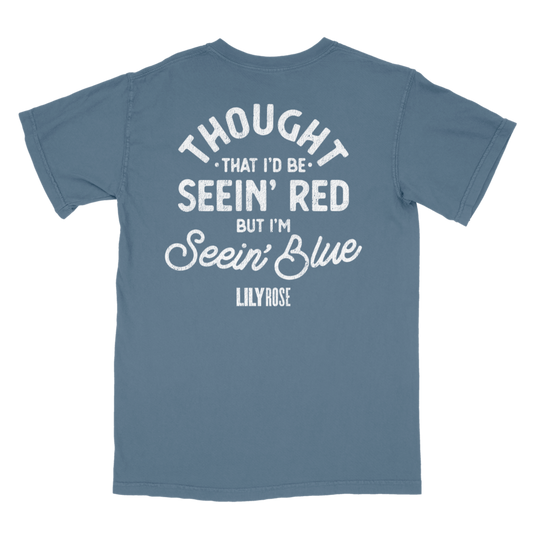 Seein' Blue Tee
